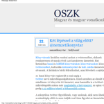 Twittermagazinnal rukkolt elő az Országos Széchényi Könyvtár