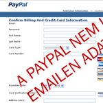 10 tipp „PayPal” spam ellen