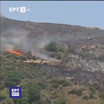 Lezuhant egy repülő, amellyel az erdőtüzeket oltották Görögországban – videó