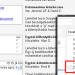 Tipp: dokumentum készítése e-mailből, Gmailben
