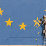 A Brexitről szól Banksy legújabb festménye