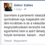 Széles: Orbán magasabb spirituális síkra jutott