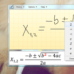 Kézzel írt egyenletek, képletek átalakítása a Windows 7-ben, teljesen ingyen