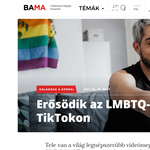 A Mediaworks vidéki lapjai szerint „erősödik az LMBTQ-propaganda a TikTokon”