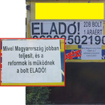 Eladó ez a bolt – és nem csak azért, mert "Magyarország jobban teljesít"