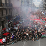 Már hangolnak a magyar ultrák Marseille-ben – videók