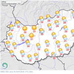 Délutánra 30 fok fölé is felkúszik majd a hőmérő