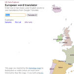 Érdemes megnézni: interaktív európai szófordító térkép