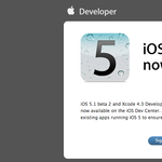 Fejlesztőknél az iOS 5.1 második bétája, kis Apple poénnal: jön az iPhone 10