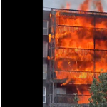 Videó: hatalmas lángokkal égett egy kelet-londoni, többemeletes ház