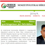 Kim Dzsong Unt photosoppolt Orbánból a Jobbik – fotó