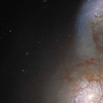 „Sziámi ikrek” az űrben: furcsán összeolvadó galaxisokat vett észre a Hubble, le is fotózta őket