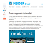 Startup: Beindultak az egyetemek is