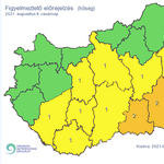 Hőség és zivatar miatt is figyelmeztetést adtak ki holnapra