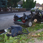 Borzalmas balesetet okozott Sarkadon egy ittas sofőr - videó