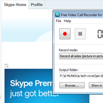 Már a Skype-videókat is rögzítheti egy ingyenes programmal