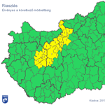 Szél tépázza Budapestet, még tart a riasztás