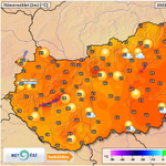 Hőség és vihar is lesz ma