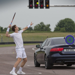 Andy Murray vagy egy Jaguar a gyorsabb? – Videó