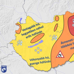 Durva időjárás, veszélyes utak – erre a térképre mindenképp nézzen rá!