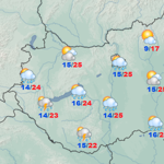 Hétfőn is marad a szeszélyes időjárás