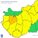 Három csapás: figyelmeztetést adtak ki az ország nagy részére (térkép)