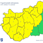 Figyelmeztetést adtak ki 15 megyére – térkép