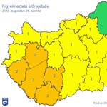 Jégeső, felhőszakadás – elérte Budapestet a viharzóna