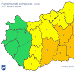 Tényleg pocsék idő jön, többfelé adtak ki másodfokú figyelmeztetést