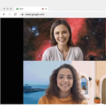 Új funkciót kap a Google Meet, már kezdheti válogatni a képeket hozzá