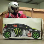 Videó: banános dobozban is lehetsz Ken Block