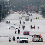 Megsüllyedt Houston a hurrikán miatt