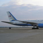 Madarakkal ütközött az Air Force Two 