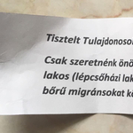 Már egy 8.kerületi panelben is migránspánik tört ki