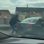 Kilenc autót tört fel három férfi, az autójukból rángatták ki őket a rendőrök – videó