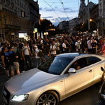 Márki-Zay szerint Orbán elmondta őszödi beszédét, több száz tüntető vonult a városban órákon át