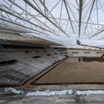 Fotók: november végére készen lehet a gyepszőnyeg a debreceni stadionban