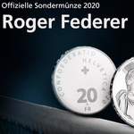 Emlékérmére sajtolják Roger Federert