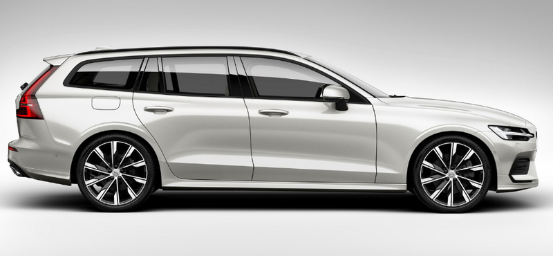 Nem kell hozzá merészség, hogy kijelentsük: az új Volvo V60 gyönyörű kombi lett