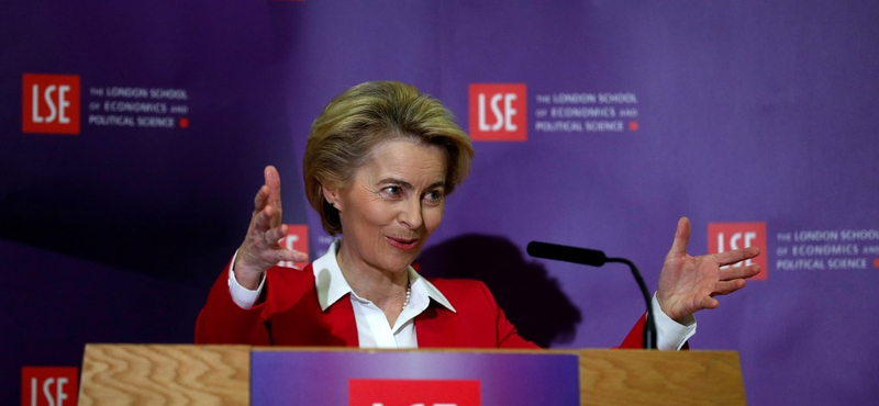 Von der Leyen: 2020 végéig lehetetlen megállapodni a britekkel