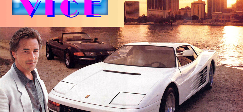 Eladó a Miami Vice-ban használt Ferrari