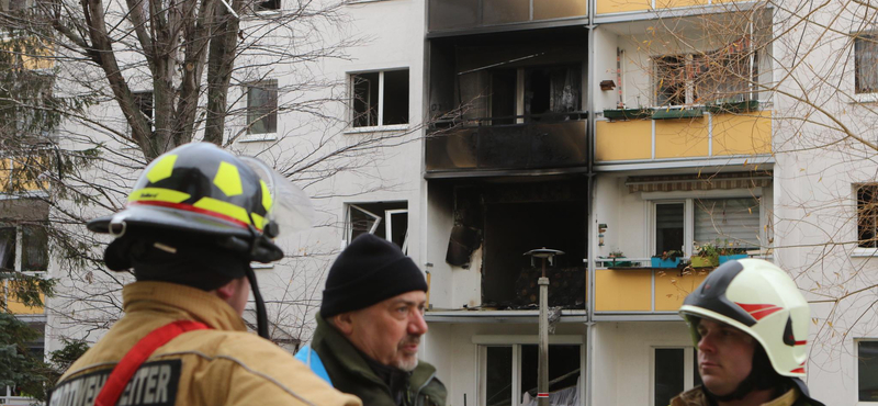 Lakóház robbant fel Németországban, sok a sérült