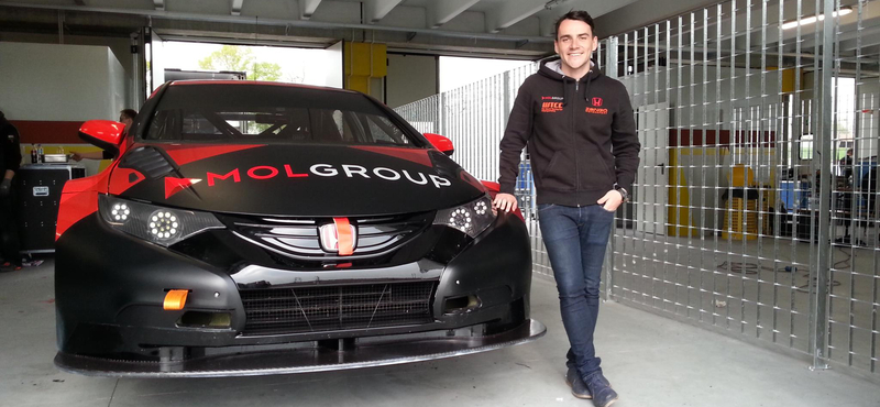 Michelisz Norbi rajtra kész a Honda Civic WTCC-vel