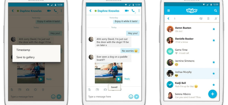 Praktikus új funkciókat tettek a Skype-ba