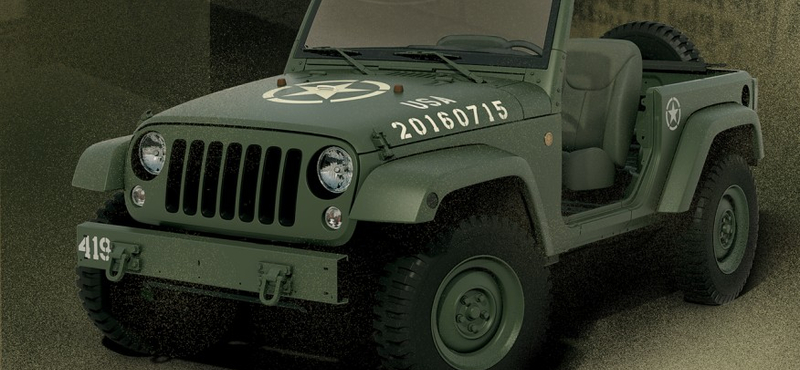 Egy retro eredeti Jeep-pel ünneplik minden dzsipek ősét