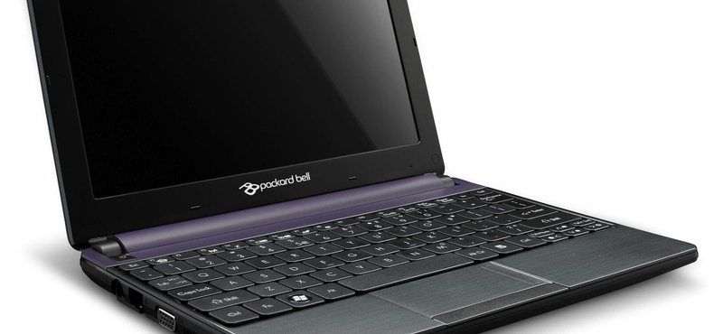 Új, stílusos hordozható netbook a Packard Belltől