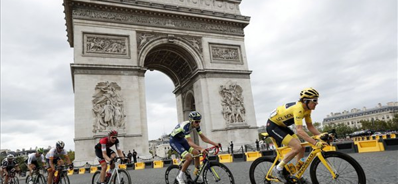 A brit Geraint Thomas nyerte a Tour de France-t