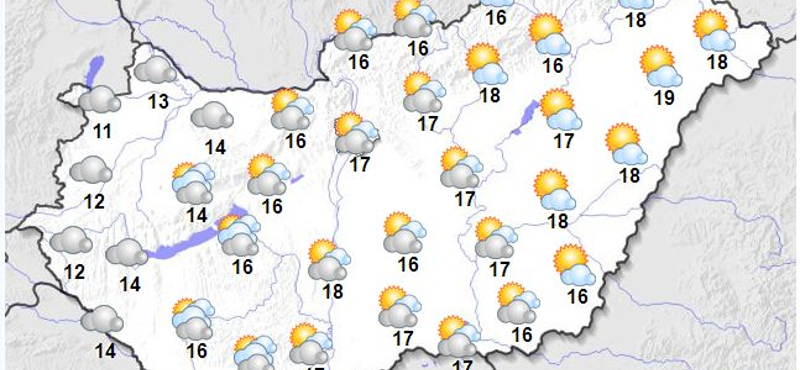 Keletről érkezik a napsütés, délutánra a nyugati határszélig is elér
