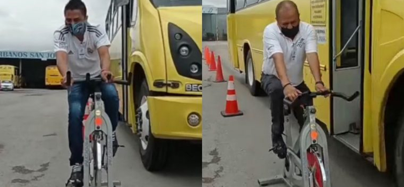 Megmutatták buszsofőröknek, milyen érzés bringásnak lenni a buszuk mellett