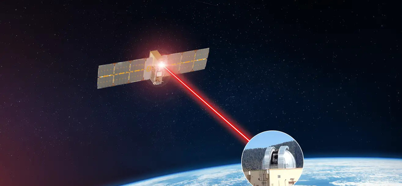 Otthonra is jól jönne: a NASA műholdja 200 gigabit / másodperc sebességgel mozgatott adatokat az űr és a Föld között
